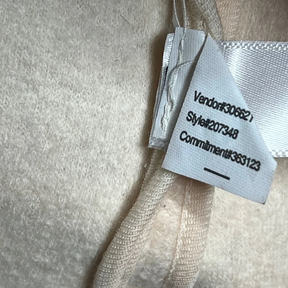 Banana Republic Wool Coat Jacket Wrap Shawl Belted Cream Ivory Womens Size Small